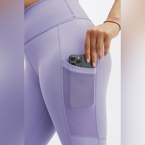 Fabletics Purple High-Performance Leggings - Picture 2 of 5